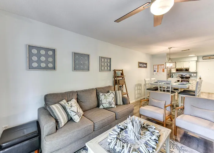 Hilton Head Condo About Half Mi To Folly Field Beach!